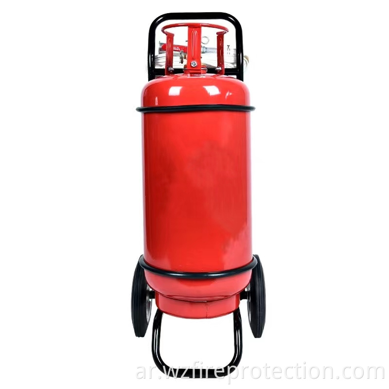 طفايات الحريق Weeled Fire Extinguishers